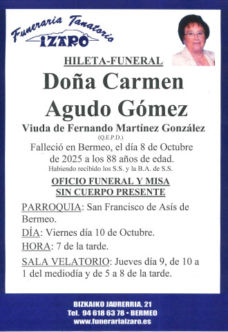 Carmen Agudo Gomez
