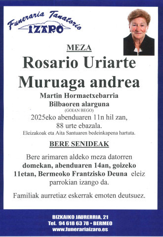 Rosario Uriarte Muruaga