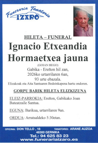 Ignacio Etxeandia Hormaetxea