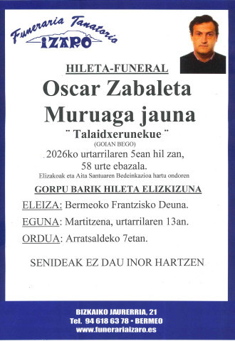 Oscar Zabaleta Muruaga