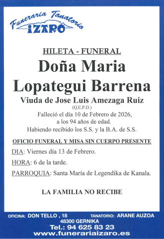 Maria Lopategi Barrena