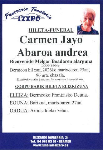 Maria Carmen Jayo Abaroa