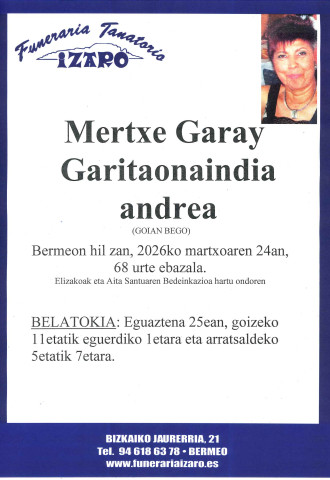 Mertxe Garay Garitaonaindia