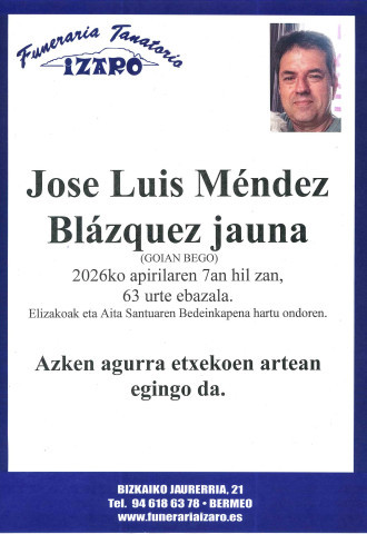 Jose Luis Mendez Blazquez