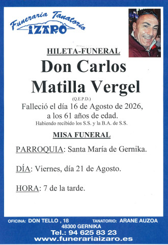 Juan Carlos Matilla Vergel