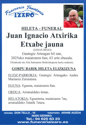 Juan Ignacio Atxirika Etxabe