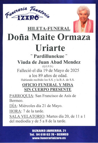 Maite Ormaza Uriarte