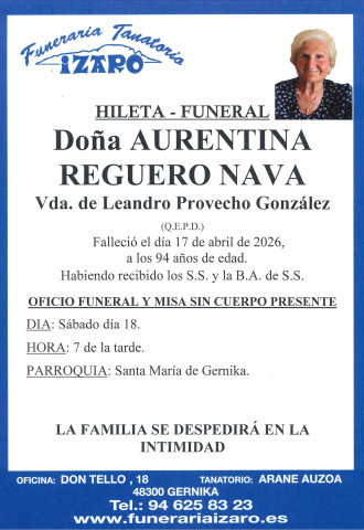 Aurentina Provecho Nava